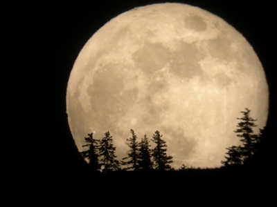 Supermoon on 28 September