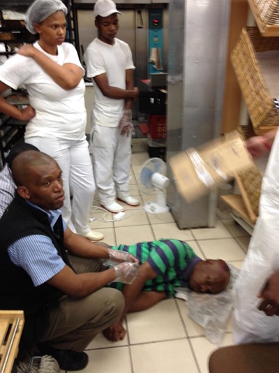 Epileptic patient left lying on cold supermarket floor for over an hour