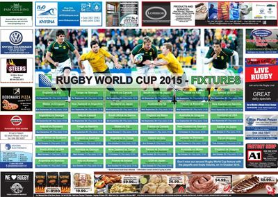 2015 Rugby World Cup Fixtures 2015