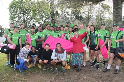 SWD rugby supports Pink Trees for Pauline