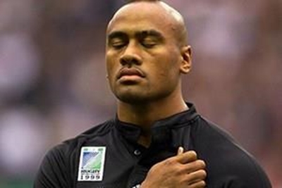 Jonah Lomu joins in on the excitement of Rugby World Cup 2015