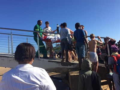 Emergency at Central Beach