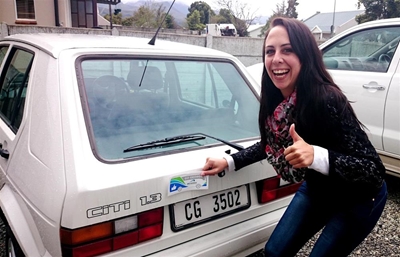 Get your GO GEORGE bumper sticker