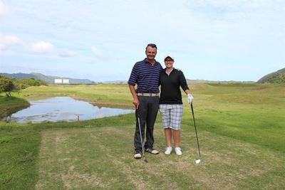 International golfer in Sedgefield