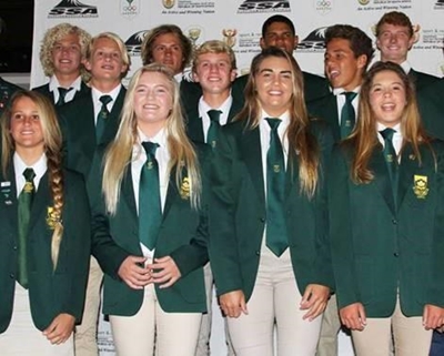 South African Junior Surfing Team left for the 2015 ISA World Tour