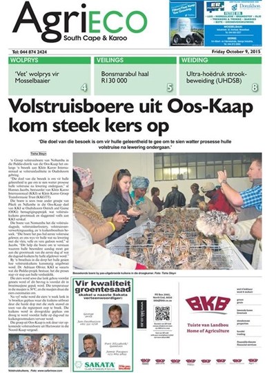 AgriECO: Oktober-uitgawe