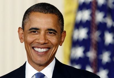 Obama crashes wedding