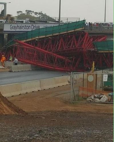 1 dead, 30 injured in Sandton bridge collapse