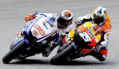 Marquez pips Lorenzo in FP2