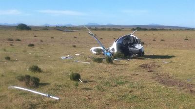 Opvolg: Vlieënier val met helikopter