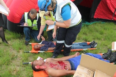 George Airport emergency exercise