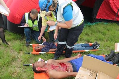 George Airport emergency exercise