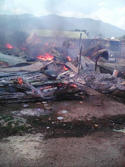 Fire destroys Plett homes