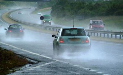 Driving in wet weather