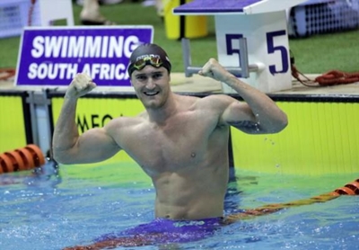 Van der Burgh takes 50m breast stroke gold in Tokyo