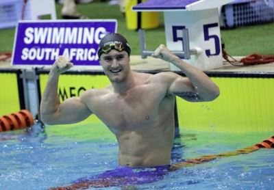 Van der Burgh takes 50m breast stroke gold in Tokyo