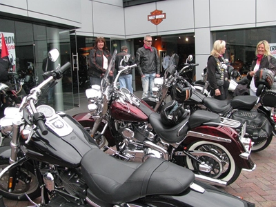 Bikers ride for cancer