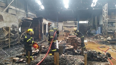 Brand finaal geblus