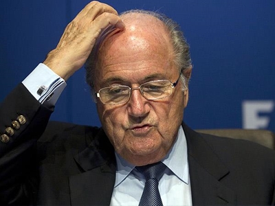 Sepp Blatter hospitalised for 'stress'