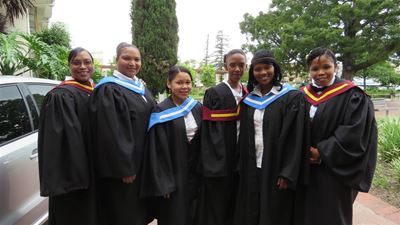 Tourism students graduate