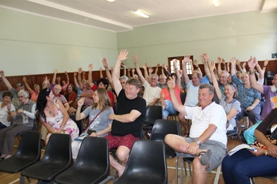 Sedgefield talks about public drinking