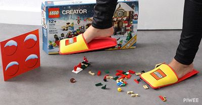 LEGO Creates Anti-LEGO Slippers