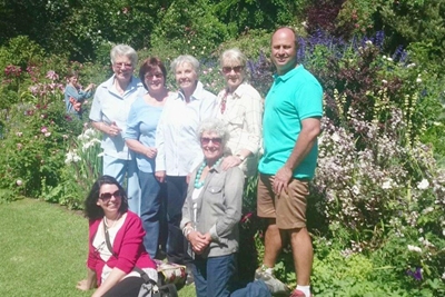 Tuinbouklub besoek aardse paradys