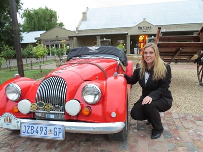 Antieke motors in Oudtshoorn