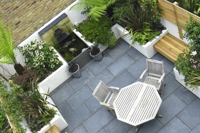 Tips for staging a small outdoor area
