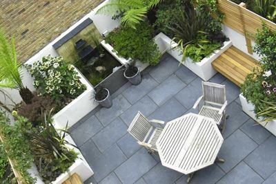 Tips for staging a small outdoor area