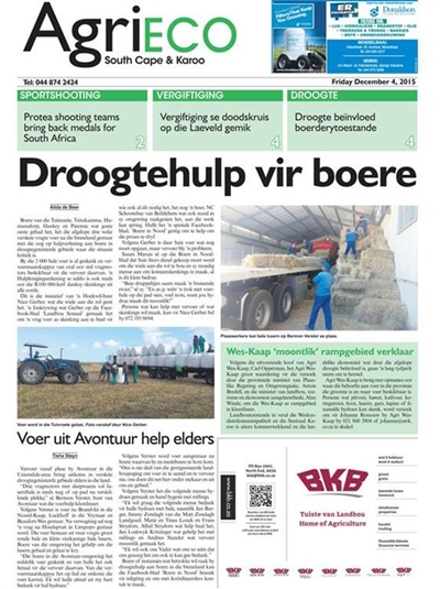AgriECO: Desember-uitgawe