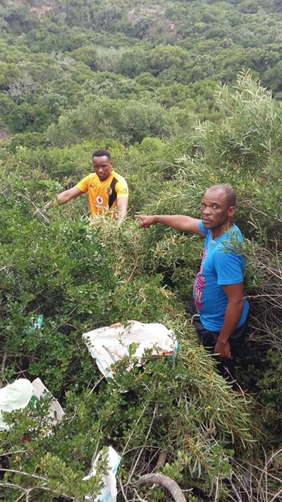 New born baby found in bush