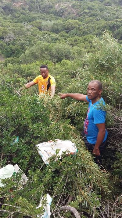 New born baby found in bush
