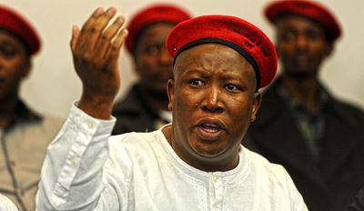 Zuma will fall – but by the hands of the black worker - Malema