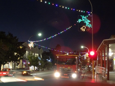 Christmas light ceremony tomorrow