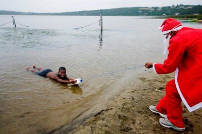 Kids learn how to be safe in the sea