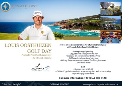Golf Day with Louis Oosthuizen
