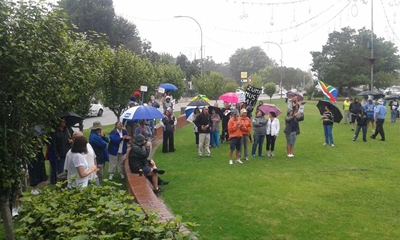 #ZumaMustFall protest in George