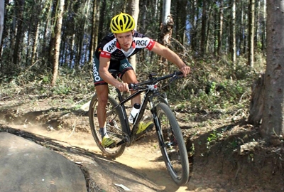Leading mountain biker suspended after testing positive