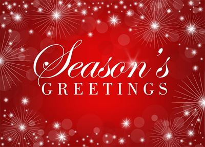 Holiday greetings to all our readers