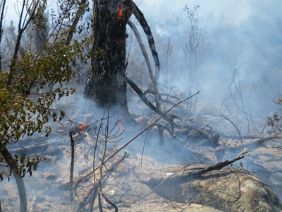 Waterval nog toe na brand
