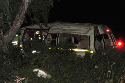 4 dood in taxi-ongeluk op N2