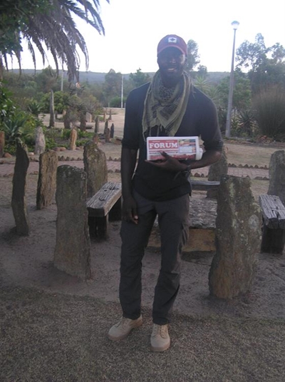 Canadian walks to Cairo