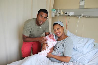 George welcomes New Year’s babies
