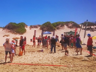 Visitors and locals celebrate summer