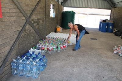 Water collection for drought-stricken north