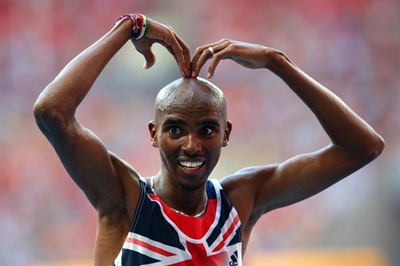 Farah second in first race of 2016