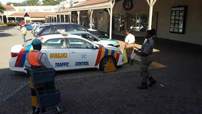 Traffic official’s vehicle clamped for parking illegally