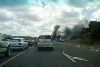 Motor brand op N2