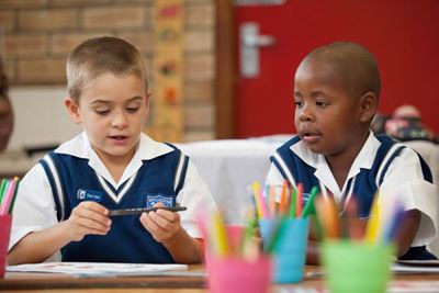 1st day of school in Plett
